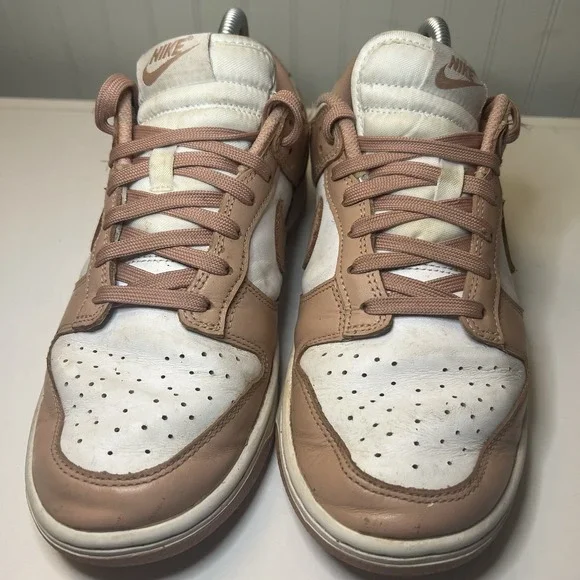 Nike Dunk Low Rose Whisper Women's Shoes Sneaker 9.5 White Pink Mauve DD1503-118 - Picture 6 of 9